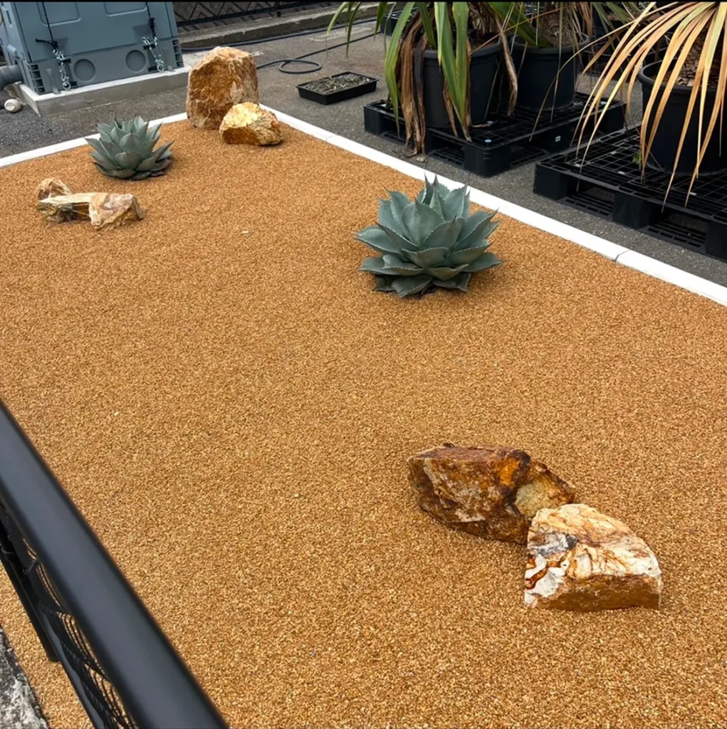 素材からこだわり抜いた庭園
