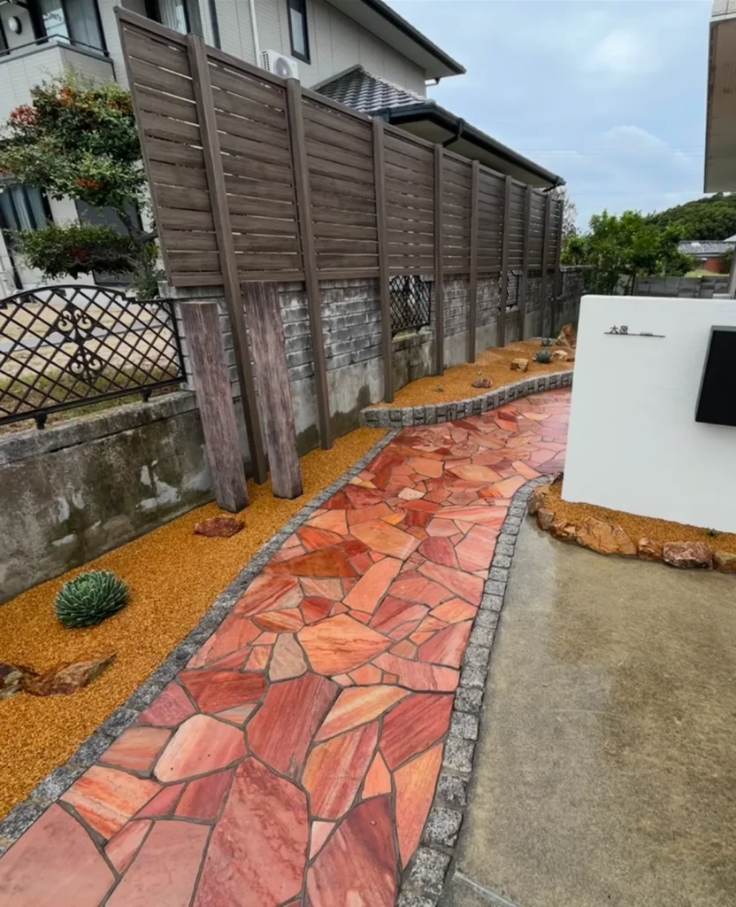 洗練された外構